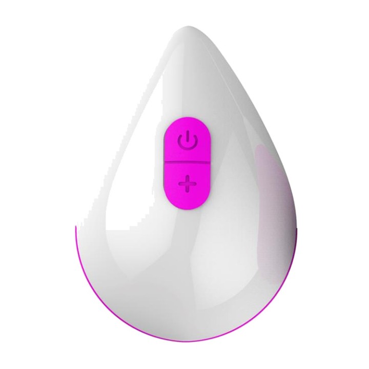 DROPS Œuf vibrant en silicone rechargeable par USB avec