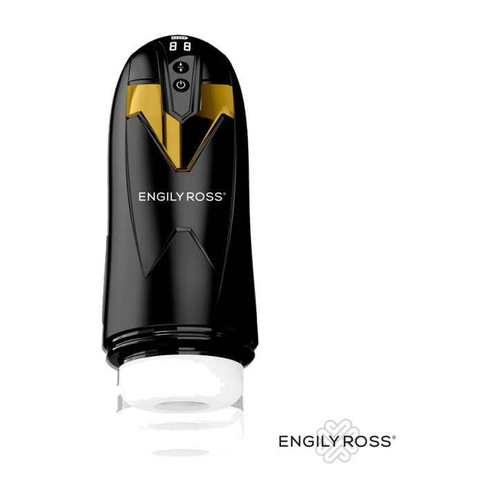 ENGILY ROSS Automatic male masturbator with thrusting and