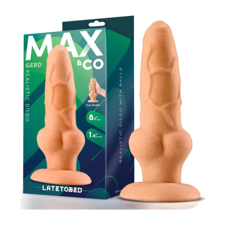 valósághű dildo herékkel gerd 8,1"