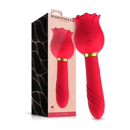 sugerose med vibrator 2 i 1