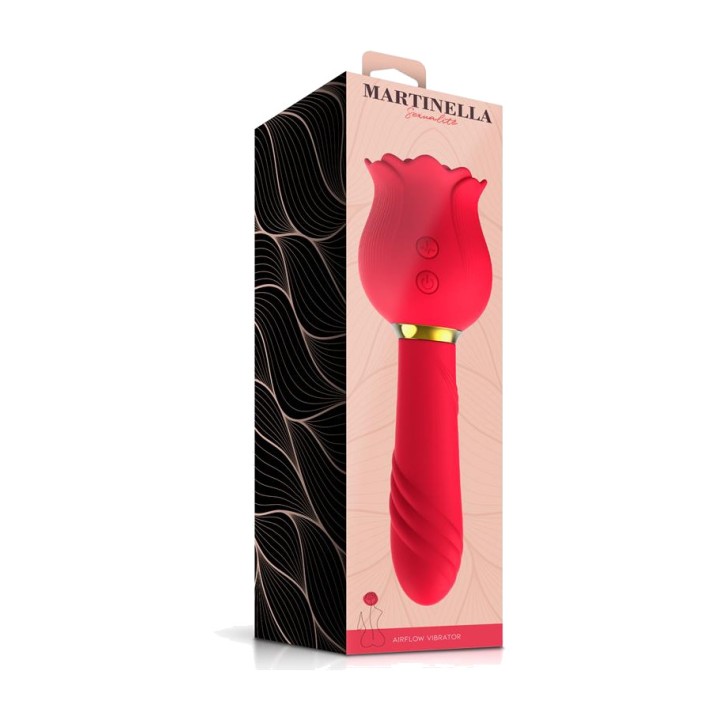 MARTINELLA Zuigroos met vibrator 2-in-1 MT-340