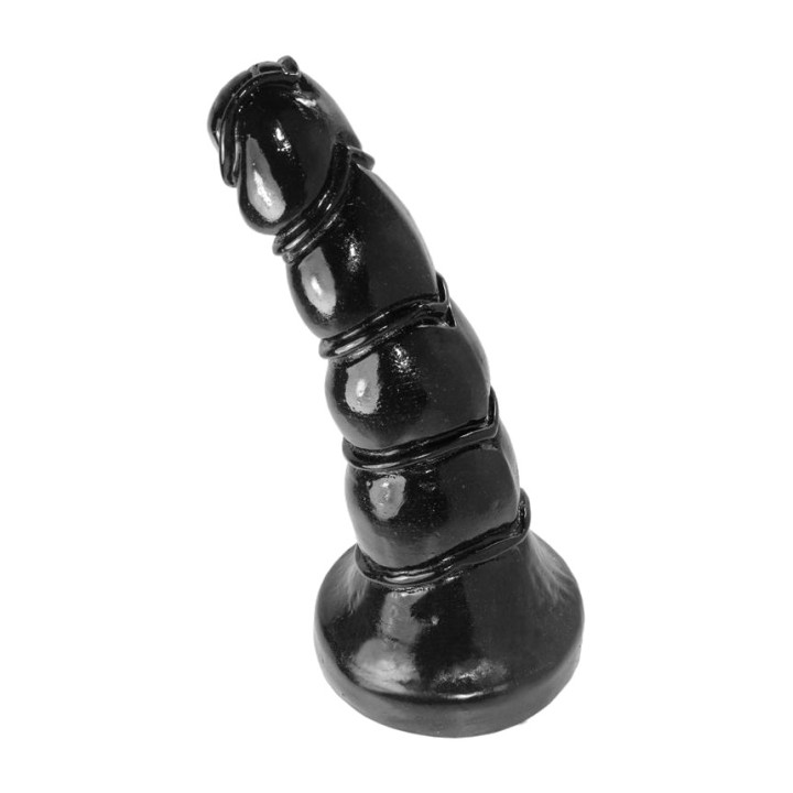 SUMMUM Thick vinyl anal dildo with textured surface GABO 25