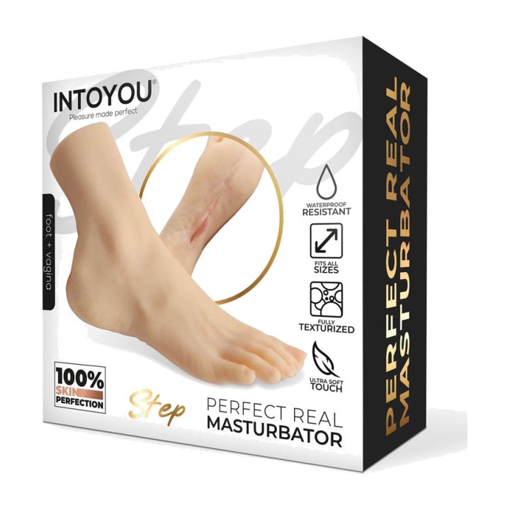 LIKETRUE Láb- és hüvelyformájú maszturbátor STEP IN-332