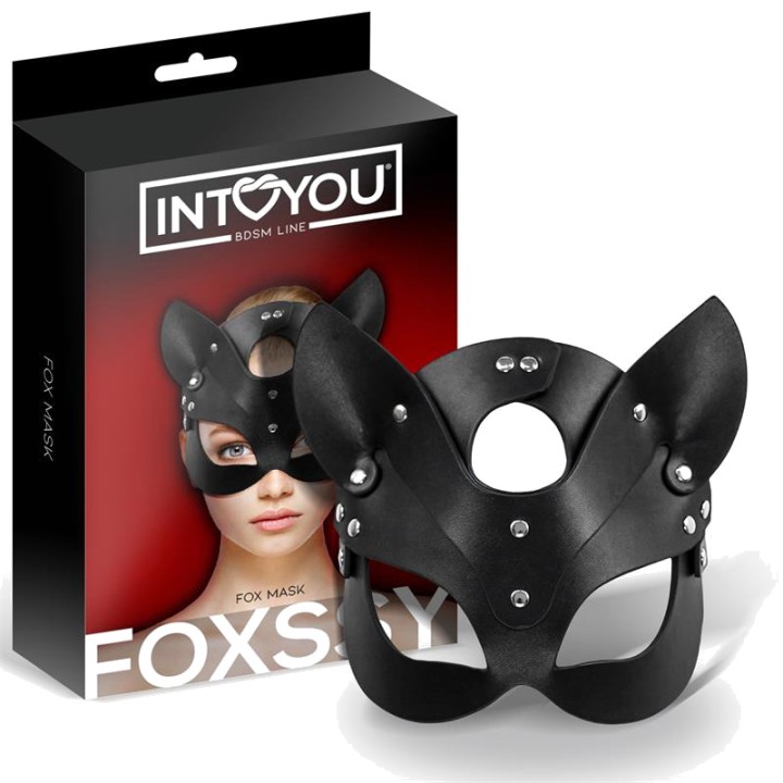 INTOYOU Nastavitelná fetish maska FOXSSY IB-311