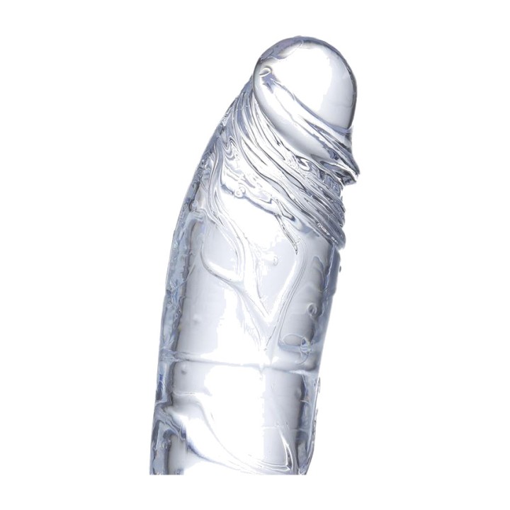 GLAZED Dildo realista de material cristal·lí 21,5 CM GL-971