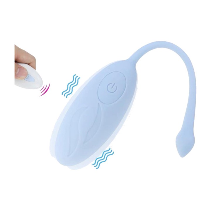 A-GUSTO Ou vibrator texturat, reîncărcabil, cu telecomandă