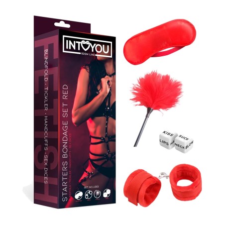 set de bondage pour débutants de 4 pièces fetish starters