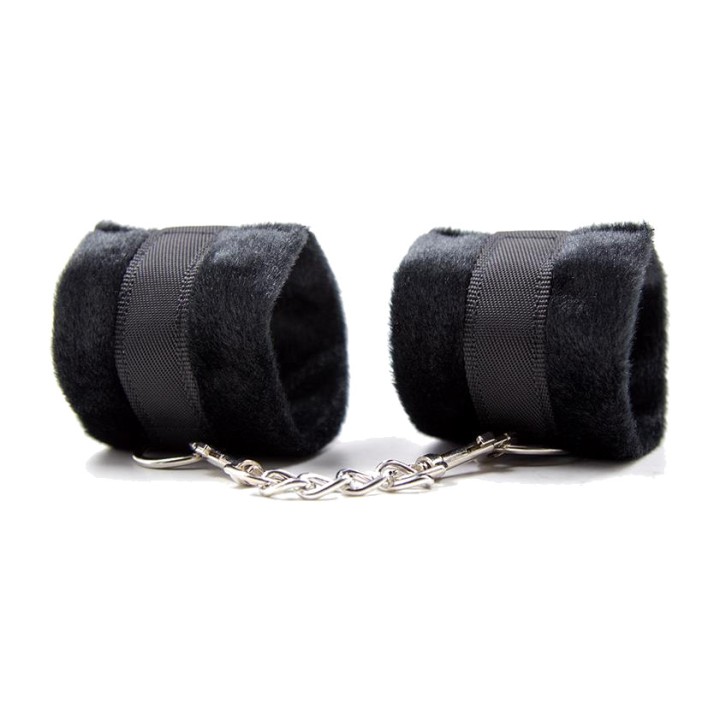 INTOYOU Algemas de tecido para os pulsos com velcro e pelo