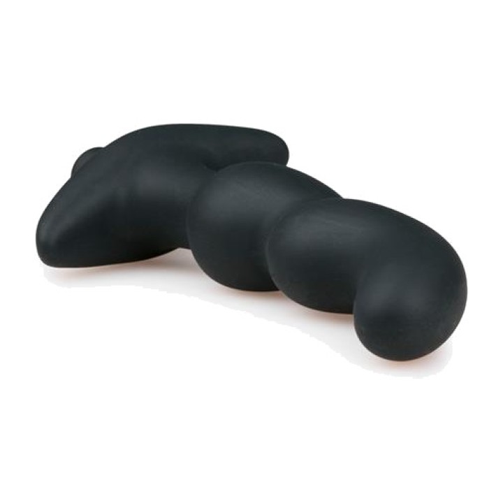 EASYTOYS Silicone prostate vibrator ET189BLK