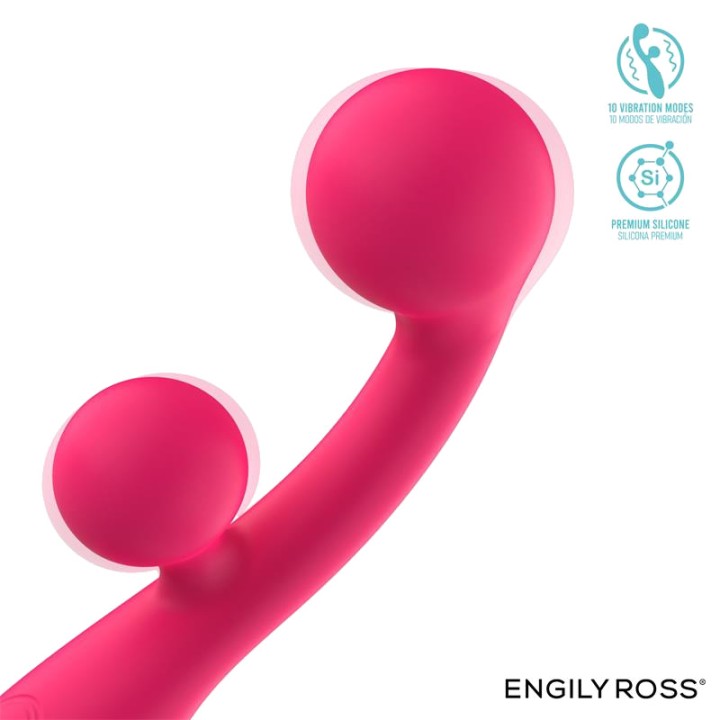 ENGILY ROSS Vibrator with dual stimulating balls ROLLIE