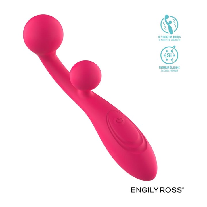 ENGILY ROSS Vibrator with dual stimulating balls ROLLIE