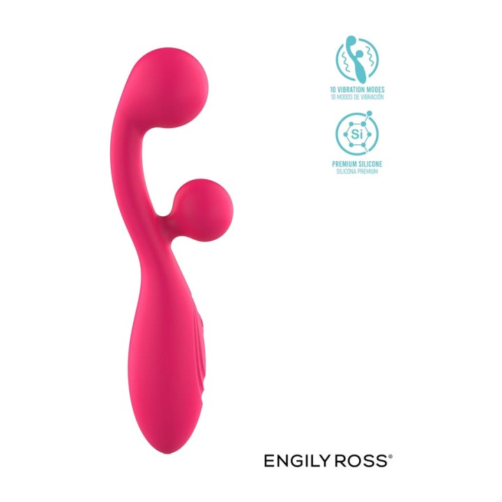 ENGILY ROSS Vibrator with dual stimulating balls ROLLIE