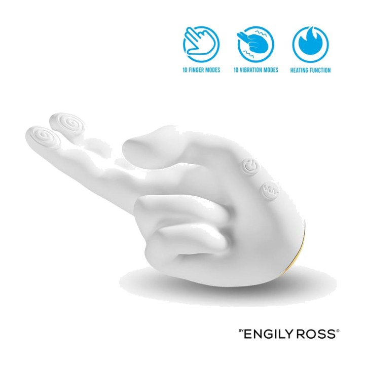 ENGILY ROSS Finger stimulator with warming effect FLIRTY