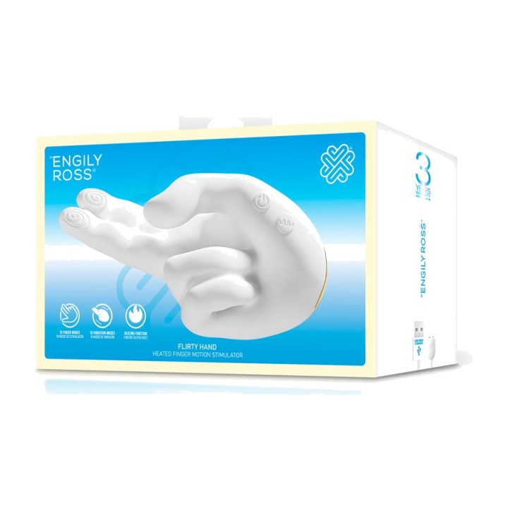 ENGILY ROSS Finger stimulator with warming effect FLIRTY