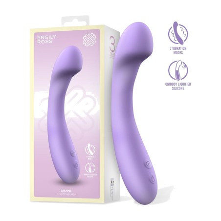 flexibilní vibrátor z tekutého silikonu pro bod g dianne