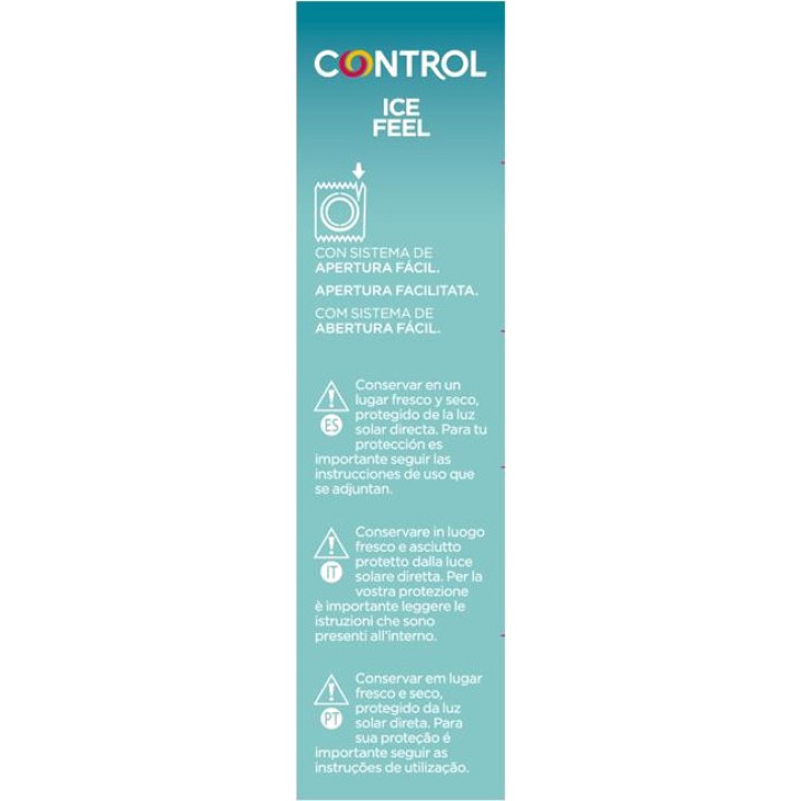 CONTROL Viilentävät kondomit ICE FEEL 10 UDS 8411134140821