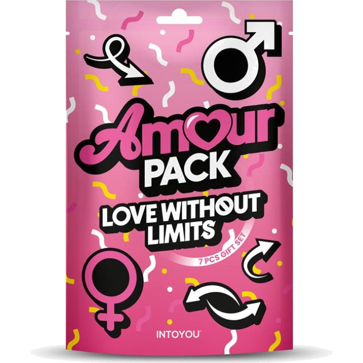 AMOUR PACK 7-dielna erotická súprava pre páry LOVE WITHOUT