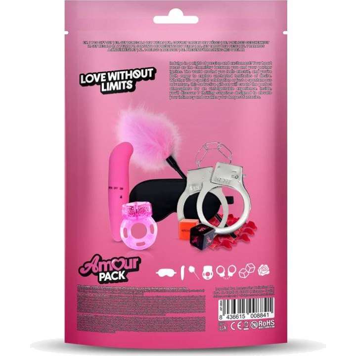AMOUR PACK 7-dielna erotická súprava pre páry LOVE WITHOUT