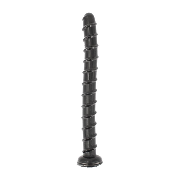 SUMMUM Dildo anal largo de vinilo con estrías horizontales VIPER 44 CM 3662811213559
