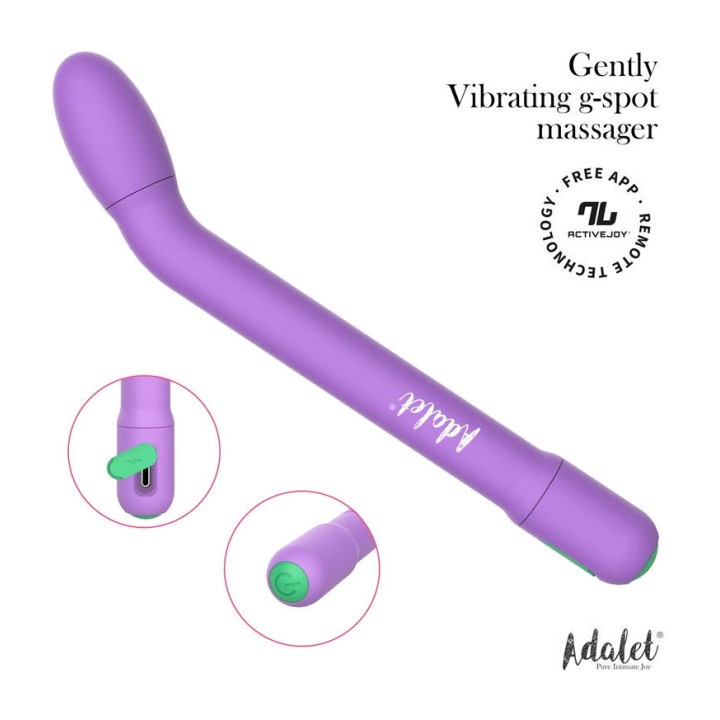 ADALET LINGERIE Estimulador do ponto G com app e 10 funções