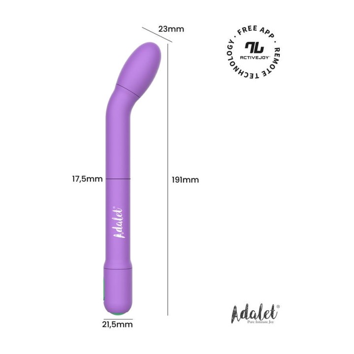 ADALET LINGERIE Stimulateur du point G avec application et