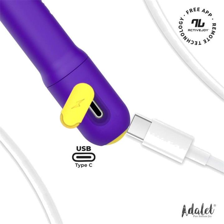 ADALET LINGERIE Stimulateur du point G avec application et