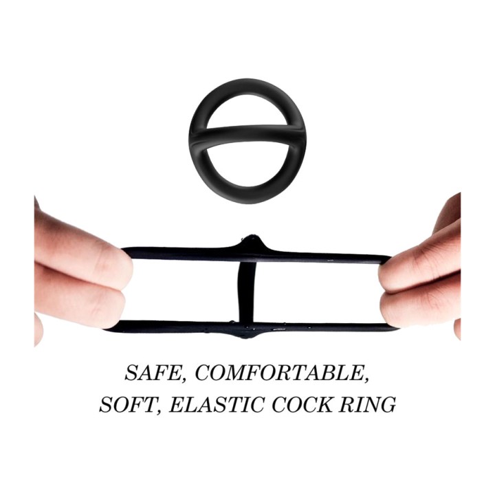 URBAN SKY Anillo triangular flexible para el pene