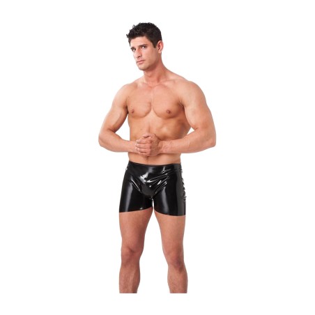 men's latex shorts