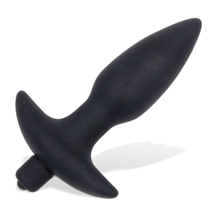 AFTERDARK Plug anale con vibrazione e base a forma di ancora