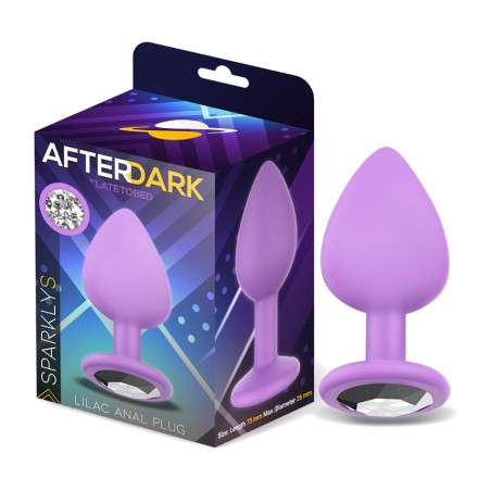 analdopje van siliconen met juweel sparkly
