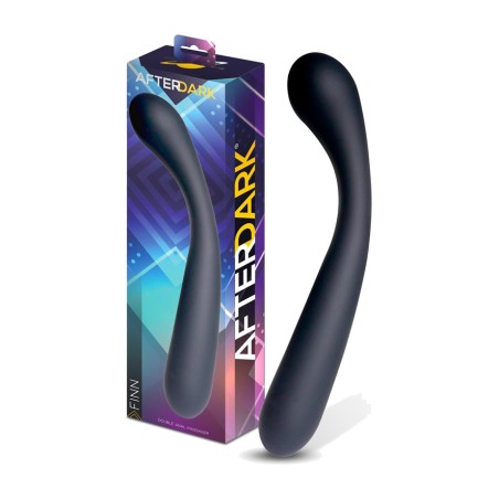 dobbelt analstimulator af silicon finn