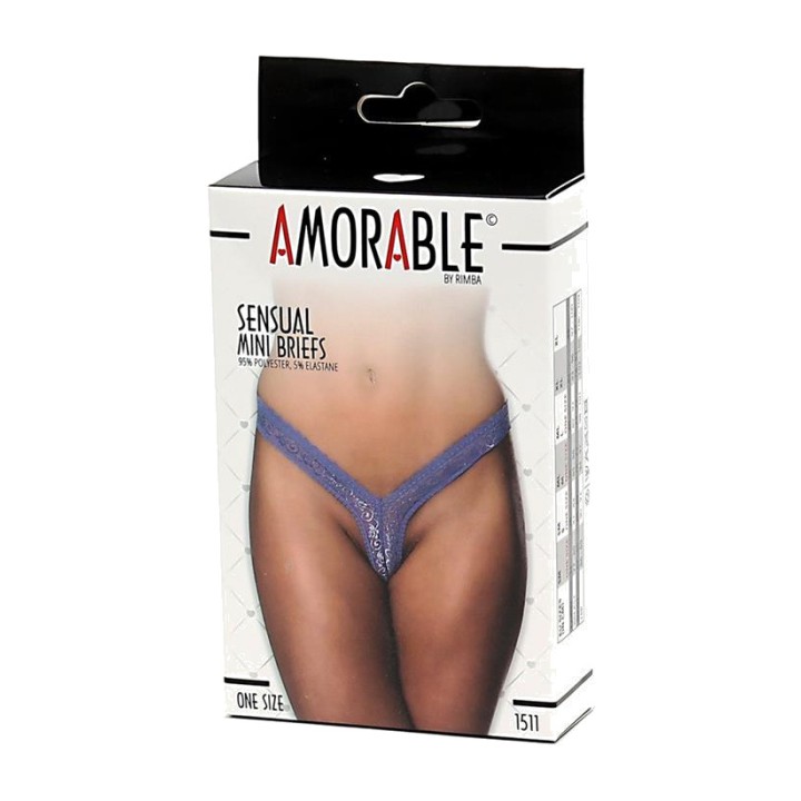 AMORABLE Damesstring van kant R1509VAR