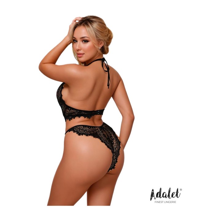 ADALET LINGERIE Lace top and thong set AMARA A-866VAR