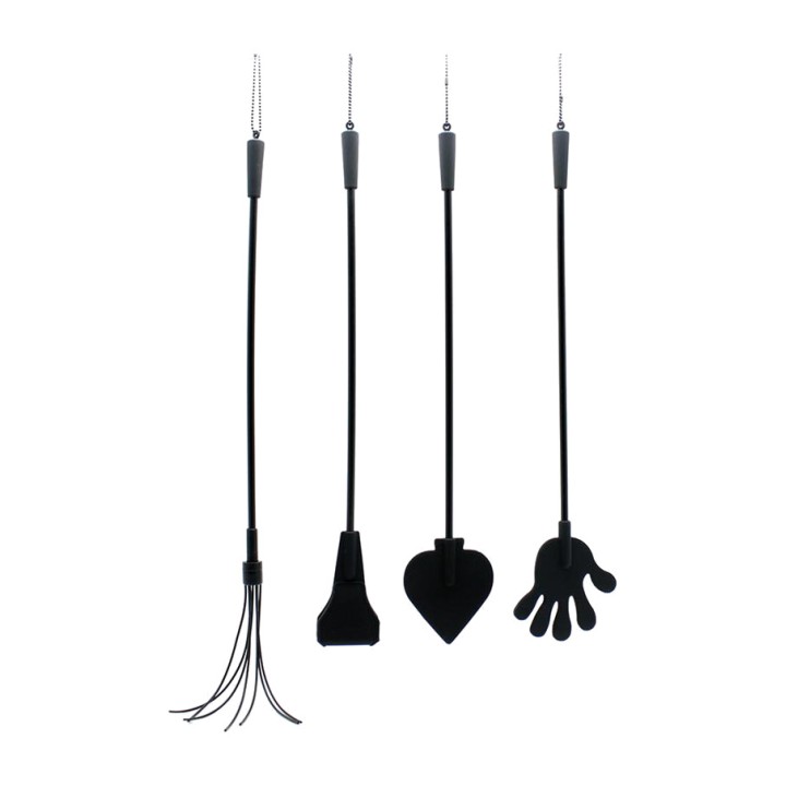 LATEX PLAY Frustino in silicone con punta a lancia 42 CM