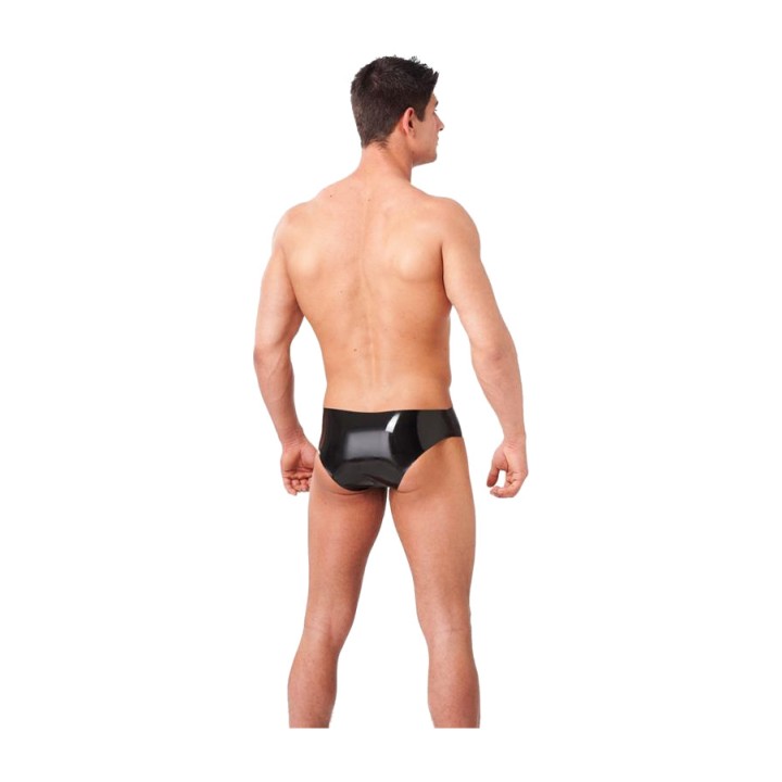 LATEX PLAY Men's boxer briefs with anal plug R9026.1VAR