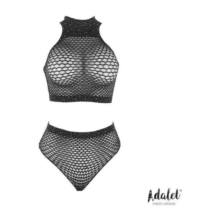 ADALET LINGERIE Hálós top és bugyi szett MARGA A-417VAR