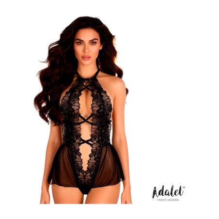 body com costas abertas e estampado floral ariella patrón