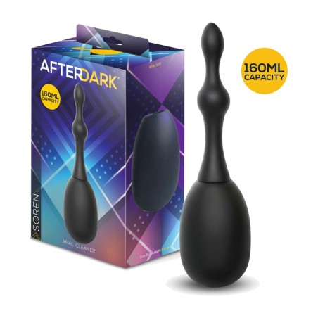doccia anale in silicone con cannula a sfere soren 160 ml