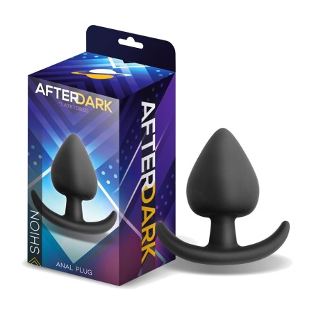 anale siliconenplug met ankerbasis shion 8.1 x 4.1 cm