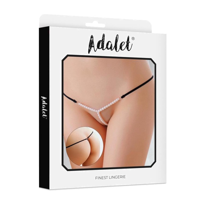 ADALET LINGERIE String avec perles AYLA A-870