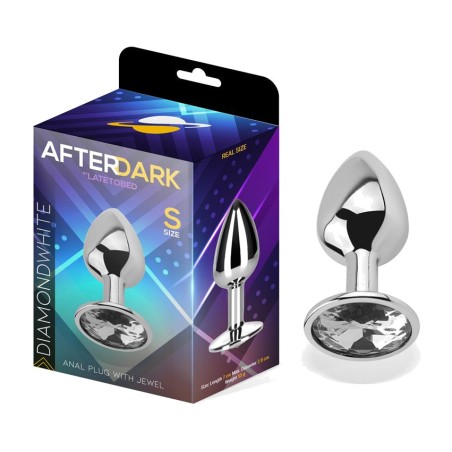 analplug af aluminium med juvel jota