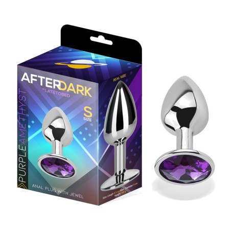 analplug af aluminium med juvel jota