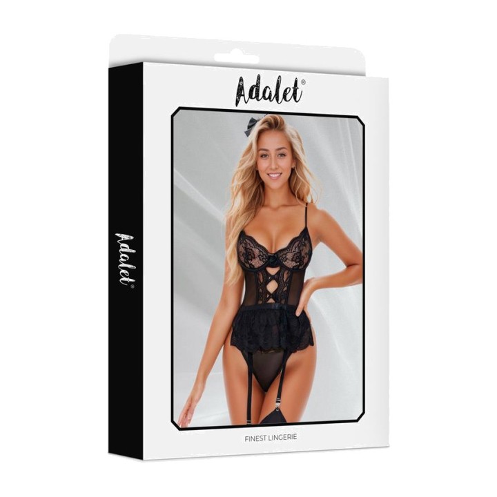 ADALET LINGERIE Body en dentelle florale CLARA A-594VAR
