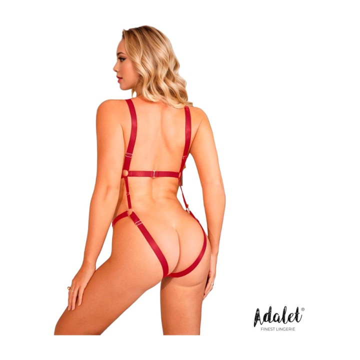 ADALET LINGERIE Teddy με λουράκια σε στυλ στρινγκ BIANCA