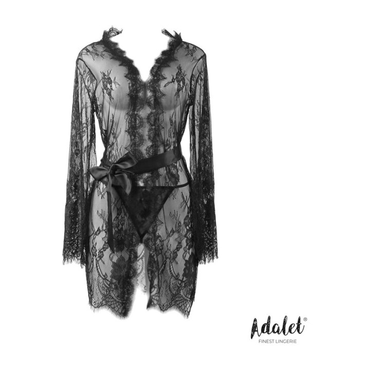 ADALET LINGERIE Déshabillé en dentelle semi-transparente