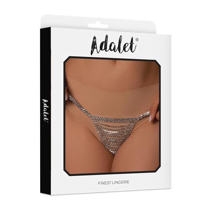 ADALET LINGERIE Naia shiny strap thong A-180