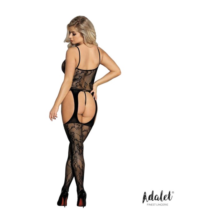 ADALET LINGERIE Open bodystocking met jarretelriem LILLY