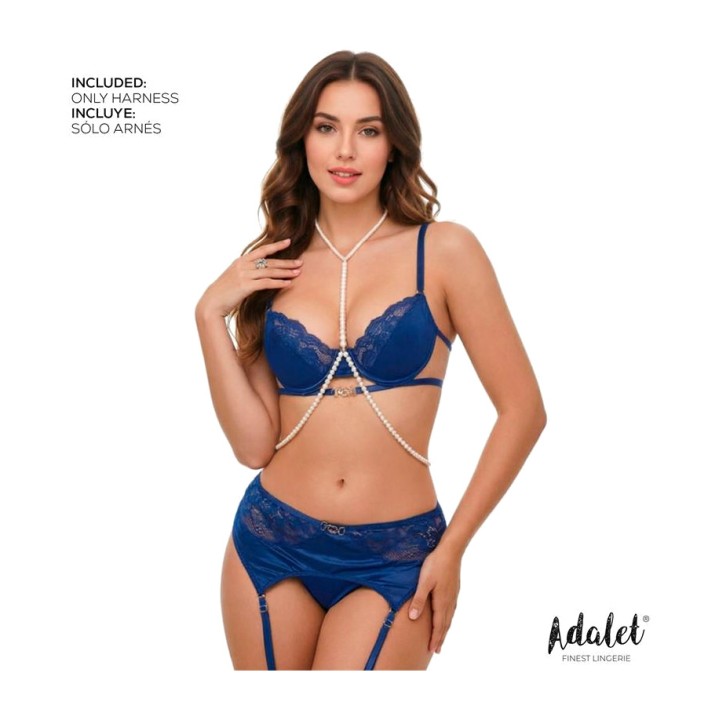 ADALET LINGERIE Harnais de poitrine en perles ELISABETH