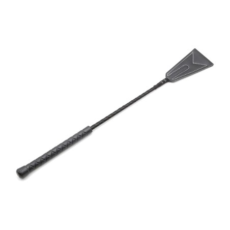 rectangular-tip riding crop 46 cm