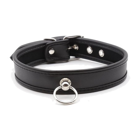 collar with ring and buckle